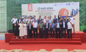 CONSTRUCTION RESUMED FOR 3 APARTMENT BUILDINGS HH2-1; HH2-2; HH3-3 IN NHON HOI