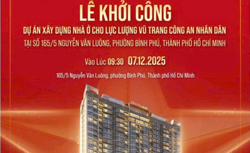 GROUNDBREAKING CEREMONY OF THE PROJECT "HOUSING FOR THE PEOPLE'S ARMED FORCES OF THE PUBLIC SECURITY" (SOCIAL HOUSING, policy)